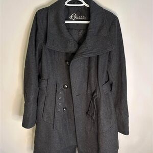 Women’s Guess wool peacoat, size Large